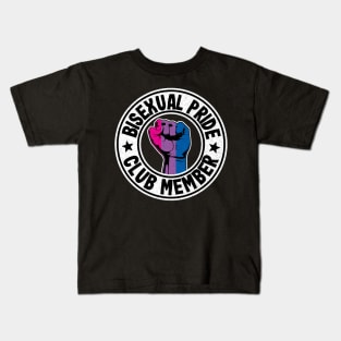 Bisexual Pride Club Member Funny Bi Pride Kids T-Shirt